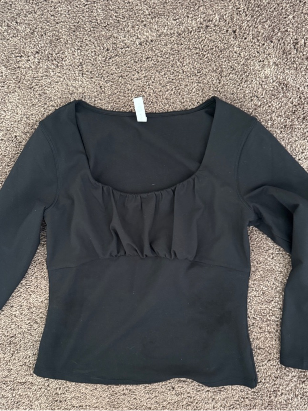 Athleta Black Workout Top